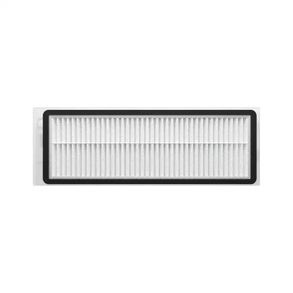 a white air filter on a white background