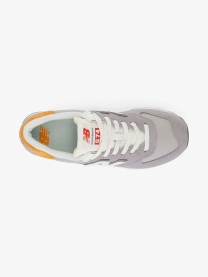 Zapatillas New Balance 574 Mujer Gris Naranja