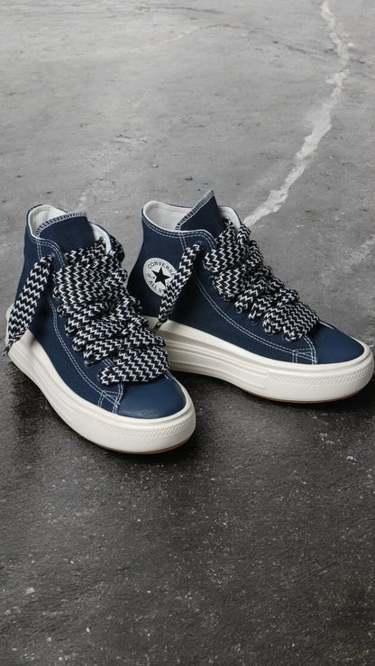 Zapatillas Converse Chuck Taylor Move Hi Platform Azul