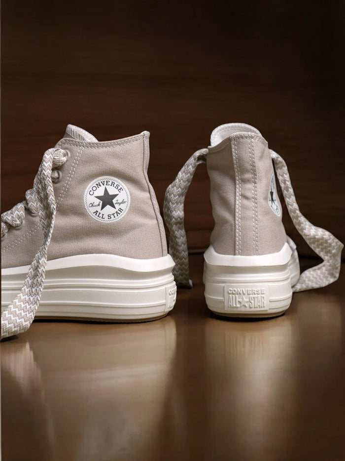 Zapatillas Converse Chuck Taylor Move Hi Platform Beige