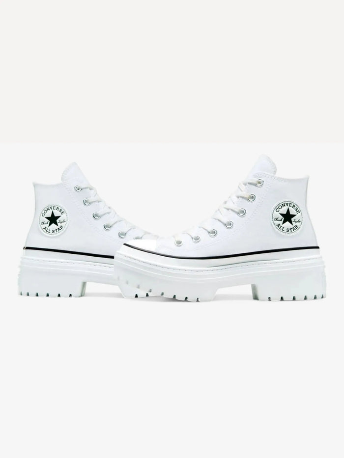 Zapatillas Converse Tacon Chuck Taylor Lugged Hell Hi Platforma Blancas