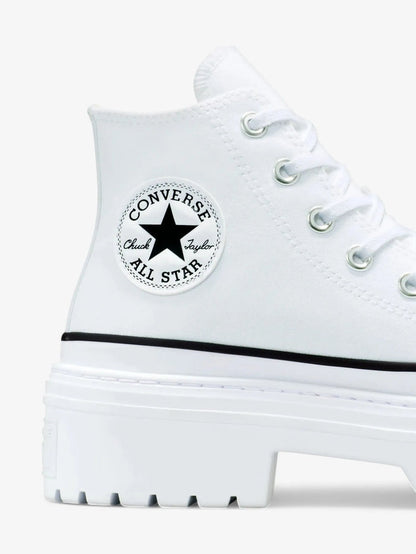 Zapatillas Converse Tacon Chuck Taylor Lugged Hell Hi Platforma Blancas