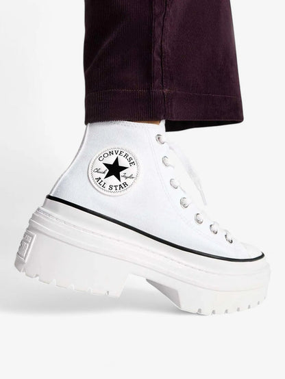 Zapatillas Converse Tacon Chuck Taylor Lugged Hell Hi Platforma Blancas
