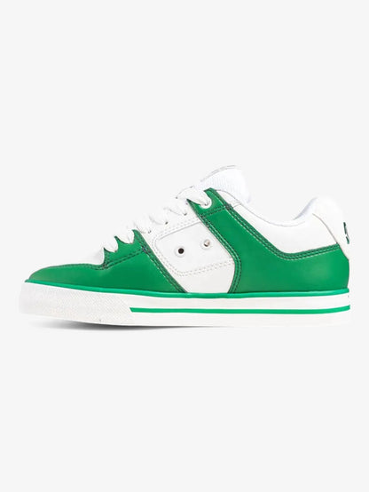 Zapatillas Dc Pure 3 SE Verde Blanco