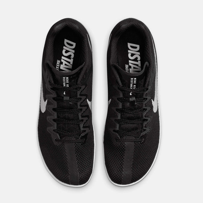 Top view of Nike Zoom Rival Distance Spikes.