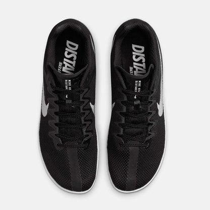 Top view of Nike Zoom Rival Distance Spikes.