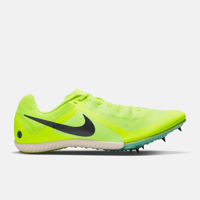Side view of Nike Zoom Rival Multi-Event Spikes.