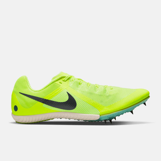 Side view of Nike Zoom Rival Multi-Event Spikes.