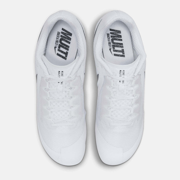 Top view of Nike Zoom Rival Multi-Event Spikes.