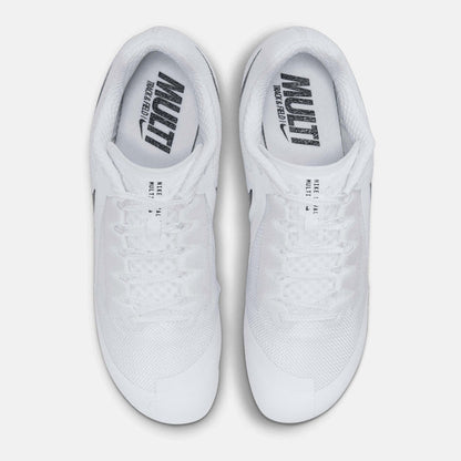 Top view of Nike Zoom Rival Multi-Event Spikes.