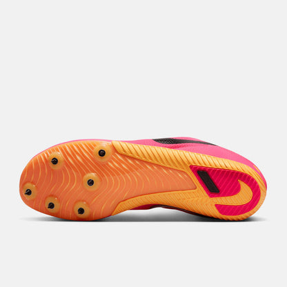 Bottom view of Nike Zoom Rival Multi-Event Spikes.